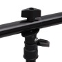 Schwarzer T-förmiger Hintergrundträger 201x60x(70-200) cm von vidaXL, Studiomontagen - Ref: Foro24-190253, Preis: 32,44 €, Ra...