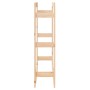 Firewood rack solid pine wood 80x25x100 cm by vidaXL, Accessories for bags and firewood holders - Ref: Foro24-822417, Price: ...