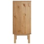 OTTA Massivholz Kommode braun und weiß Kiefer 76,5x39,5x90cm von vidaXL, Schubladen - Ref: Foro24-348584, Preis: 129,41 €, Ra...