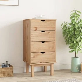 OTTA Kommode aus massivem Kiefernholz 45x39x90 cm von vidaXL, Schubladen - Ref: Foro24-348579, Preis: 106,94 €, Rabatt: %