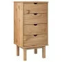 OTTA Kommode aus massivem Kiefernholz 45x39x90 cm von vidaXL, Schubladen - Ref: Foro24-348579, Preis: 102,87 €, Rabatt: %