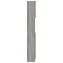 Armario de baño madera contrachapada gris Sonoma 32x25,5x190 cm de vidaXL, Muebles de baño - Ref: Foro24-815538, Precio: 71,6...