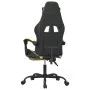 Drehbarer Gaming-Stuhl mit Fußstütze, Kunstleder, Schwarzgold von vidaXL, Gaming-Stühle - Ref: Foro24-349581, Preis: 109,24 €...
