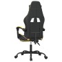 Drehbarer Gaming-Stuhl mit Fußstütze, Kunstleder, Schwarzgold von vidaXL, Gaming-Stühle - Ref: Foro24-349581, Preis: 111,09 €...