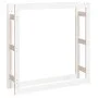 Firewood rack solid white pine wood 100x25x100 cm by vidaXL, Accessories for bags and firewood holders - Ref: Foro24-822423, ...