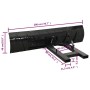 Schneepflug für Gabelstapler schwarz 200x48 cm von vidaXL, Schneeschaufeln - Ref: Foro24-153131, Preis: 595,20 €, Rabatt: %
