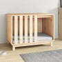 Hundehütte aus massivem Kiefernholz 90x60x67 cm von vidaXL, Hundehütten - Ref: Foro24-822486, Preis: 101,99 €, Rabatt: %
