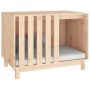 Hundehütte aus massivem Kiefernholz 90x60x67 cm von vidaXL, Hundehütten - Ref: Foro24-822486, Preis: 101,99 €, Rabatt: %