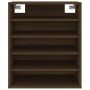 Brown oak plywood shoe cabinet 60x35x70 cm by vidaXL, Shoe racks and shoe organizers - Ref: Foro24-816016, Price: 51,21 €, Di...
