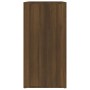Brown oak plywood shoe cabinet 60x35x70 cm by vidaXL, Shoe racks and shoe organizers - Ref: Foro24-816016, Price: 51,21 €, Di...