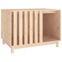 Caseta para perros madera maciza de pino 100x70x72 cm de vidaXL, Casetas para perros - Ref: Foro24-822491, Precio: 127,34 €, ...