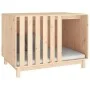 Hundehütte aus massivem Kiefernholz, 100 x 70 x 72 cm von vidaXL, Hundehütten - Ref: Foro24-822491, Preis: 141,09 €, Rabatt: %