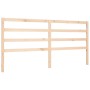 Estructura de cama sin colchón madera maciza de pino 200x200 cm