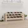 Botellero madera maciza de pino 109,5x30x42 cm de vidaXL, Botelleros - Ref: Foro24-822551, Precio: 44,81 €, Descuento: %