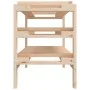 Botellero madera maciza de pino 109,5x30x42 cm by vidaXL, Wine racks - Ref: Foro24-822551, Price: 44,37 €, Discount: %