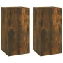 TV furniture 2 units smoked oak wood 30.5x30x60 cm by vidaXL, TV Furniture - Ref: Foro24-815742, Price: 58,56 €, Discount: %