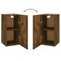 TV furniture 2 units smoked oak wood 30.5x30x60 cm by vidaXL, TV Furniture - Ref: Foro24-815742, Price: 58,56 €, Discount: %