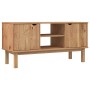 Mueble de TV OTTA madera maciza de pino 113,5x43x57 cm de vidaXL, Muebles TV - Ref: Foro24-348594, Precio: 116,52 €, Descuent...