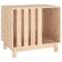 Hundehütte aus massivem Kiefernholz, 70 x 50 x 62 cm von vidaXL, Hundehütten - Ref: Foro24-822481, Preis: 90,81 €, Rabatt: %