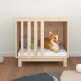 Hundehütte aus massivem Kiefernholz, 70 x 50 x 62 cm von vidaXL, Hundehütten - Ref: Foro24-822481, Preis: 90,81 €, Rabatt: %