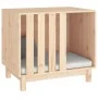 Hundehütte aus massivem Kiefernholz, 70 x 50 x 62 cm von vidaXL, Hundehütten - Ref: Foro24-822481, Preis: 90,81 €, Rabatt: %