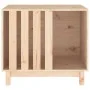 Hundehütte aus massivem Kiefernholz, 70 x 50 x 62 cm von vidaXL, Hundehütten - Ref: Foro24-822481, Preis: 90,81 €, Rabatt: %