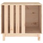 Hundehütte aus massivem Kiefernholz, 70 x 50 x 62 cm von vidaXL, Hundehütten - Ref: Foro24-822481, Preis: 94,03 €, Rabatt: %