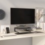 Schwarzer Monitorständer 37x28x11,5 cm von vidaXL, TV-Möbel - Ref: Foro24-51725, Preis: 19,24 €, Rabatt: %