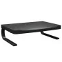 Black monitor stand 37x28x11.5 cm by vidaXL, TV Furniture - Ref: Foro24-51725, Price: 18,96 €, Discount: %