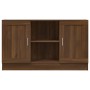 Aparador de madera contrachapada roble marrón 120x30,5x70 cm de vidaXL, Aparadores - Ref: Foro24-815626, Precio: 115,18 €, De...