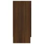 Aparador de madera contrachapada roble marrón 120x30,5x70 cm de vidaXL, Aparadores - Ref: Foro24-815626, Precio: 111,99 €, De...