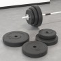 Hantelscheiben 6 Stück Zement 30 kg von vidaXL, freies Gewicht - Ref: Foro24-93599, Preis: 60,72 €, Rabatt: %