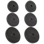 Hantelscheiben 6 Stück Zement 30 kg von vidaXL, freies Gewicht - Ref: Foro24-93599, Preis: 60,72 €, Rabatt: %