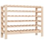 Botellero madera maciza de pino 109,5x30x82 cm de vidaXL, Botelleros - Ref: Foro24-822546, Precio: 74,74 €, Descuento: %