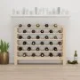 Flaschenregal aus massivem Kiefernholz, 109,5 x 30 x 82 cm von vidaXL, Weinregale - Ref: Foro24-822546, Preis: 74,34 €, Rabat...