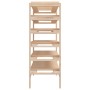 Botellero madera maciza de pino 109,5x30x82 cm de vidaXL, Botelleros - Ref: Foro24-822546, Precio: 74,74 €, Descuento: %
