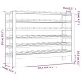Solid pine wood bottle rack 109.5x30x82 cm by vidaXL, Wine racks - Ref: Foro24-822546, Price: 74,34 €, Discount: %