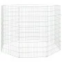 Animal enclosure with 8 galvanized iron panels measuring 54x100 cm each. by vidaXL, Cages and habitats for small animals - Re...