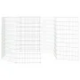 Animal enclosure with 8 galvanized iron panels measuring 54x100 cm each. by vidaXL, Cages and habitats for small animals - Re...