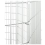 Tiergehege 8 verzinkte Eisenplatten 54x100 cm von vidaXL, Käfige und Lebensräume für Kleintiere - Ref: Foro24-171582, Preis: ...
