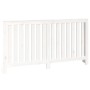 Solid white pine wood radiator cover 153x19x84 cm by vidaXL, Accessories for heating radiators - Ref: Foro24-822577, Price: 9...