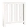 Solid white pine wood radiator cover 79.5x19x84 cm by vidaXL, Accessories for heating radiators - Ref: Foro24-822567, Price: ...