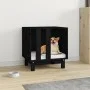 Hundehütte aus massivem schwarzem Kiefernholz, 50 x 40 x 52 cm von vidaXL, Hundehütten - Ref: Foro24-822475, Preis: 60,81 €, ...