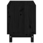 Hundehütte aus massivem schwarzem Kiefernholz, 50 x 40 x 52 cm von vidaXL, Hundehütten - Ref: Foro24-822475, Preis: 61,63 €, ...