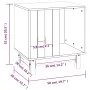 Hundehütte aus massivem schwarzem Kiefernholz, 50 x 40 x 52 cm von vidaXL, Hundehütten - Ref: Foro24-822475, Preis: 60,81 €, ...