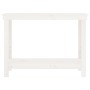 Solid white pine wood workbench 110x50x80 cm by vidaXL, Work tables - Ref: Foro24-822502, Price: 104,85 €, Discount: %