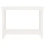 Werkbank aus massivem Weißkiefernholz, 110 x 50 x 80 cm von vidaXL, Arbeitstische - Ref: Foro24-822502, Preis: 103,88 €, Raba...