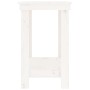 Solid white pine wood workbench 110x50x80 cm by vidaXL, Work tables - Ref: Foro24-822502, Price: 104,85 €, Discount: %