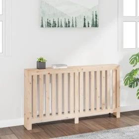 Solid pine wood radiator cover 153x19x84 cm by vidaXL, Accessories for heating radiators - Ref: Foro24-822576, Price: 78,00 €...