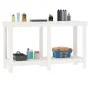 Solid white pine wood workbench 140x50x80 cm by vidaXL, Work tables - Ref: Foro24-822507, Price: 130,69 €, Discount: %